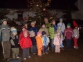 Advent 2009 v Klášteře – rozsvícení vánočního stromu