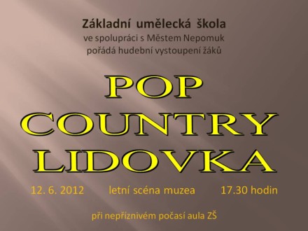 Koncert ZUŠ Nepomuk 13.06.2012