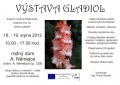 Výstava gladiol 18. – 19. 08. 2012