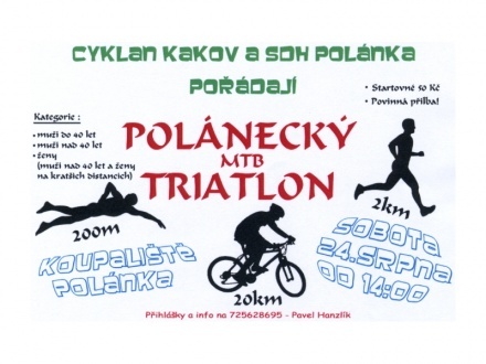 Polánecký MTB triatlon 24.08.2013