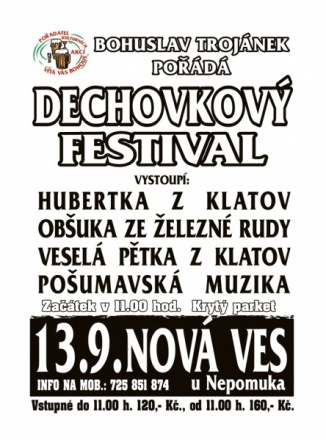 Dechovkový festival – Nová Ves 13.09.2014