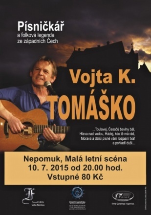Koncert Vojta K. TOMÁŠKO 10. 7. 2015