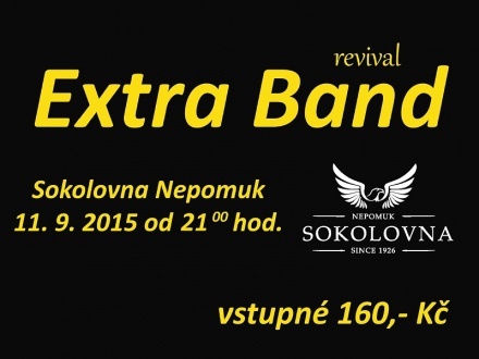 Sokolovna Nepomuk: Extra Band revival 11.09.2015