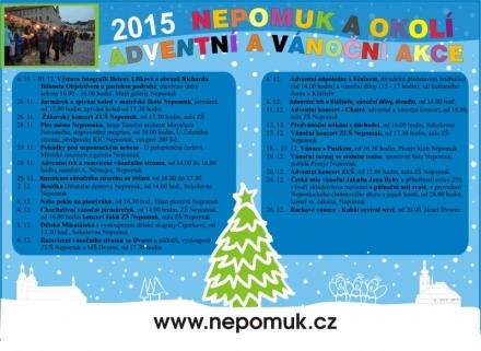 Adventní a vánoční akce 2015