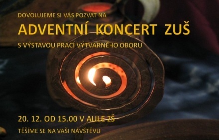 Adventní koncert ZUŠ 20.12.2015