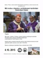 Mše svatá a beseda s arcibiskupem kardinálem Dominikem Dukou - Letiny 04.10.2015