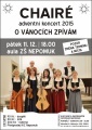 Koncert Chairé - aula ZŠ Nepomuk 