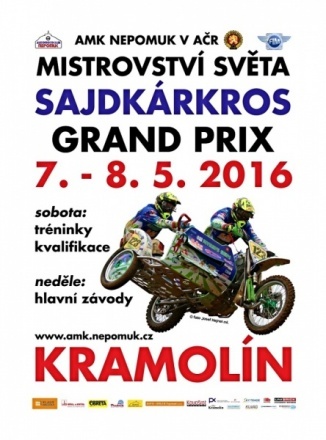 Mistrovství světa v sajdkárkrosu - Kramolín 07.-08.05.2016