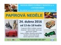 Papírová neděle Blovice 24.04.2016